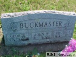 George Edward Buckmaster