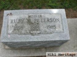 Ruby M Peterson