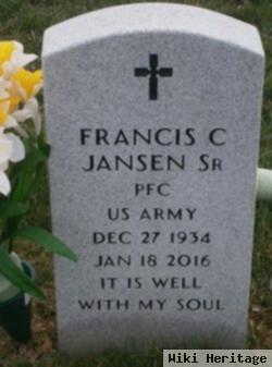 Rev Francis Charles "chuck" Jansen, Sr