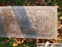 Herman J. Backofen