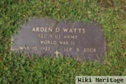 Arden D Watts