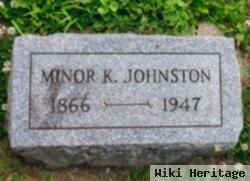 Minor K. Johnston