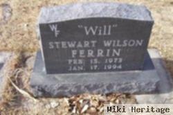 Stewart Wilson "will" Ferrin