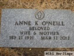 Anne K O'neill