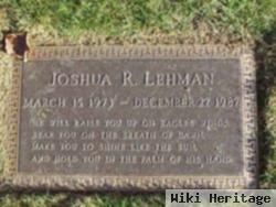 Joshua R Lehman