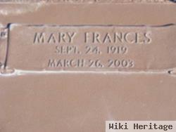 Mary Frances Ashley Bagwell