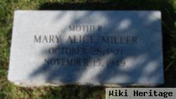 Mary Alice Miller