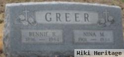 Bennie B Greer, Sr