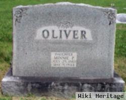 Minnie P Price Oliver