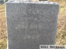 Pvt John Tunison