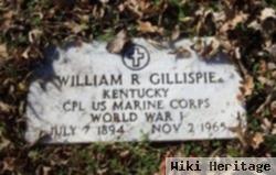 William R Gillispie