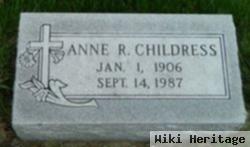 Anne R Childress