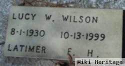 Lucy W Wilson