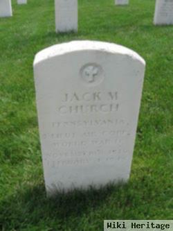 2Lt Jack M Church