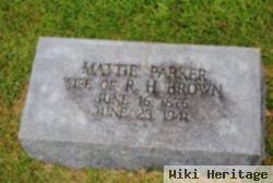 Mattie Parker Brown