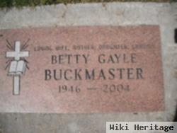 Betty Gayle Higgins Buckmaster