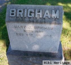 Mary J Newell Brigham