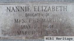 Nannie Elizabeth Martin