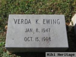 Verda K Dorn Ewing