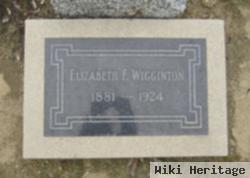 Elizabeth F. "lizzie" Forbis Wigginton