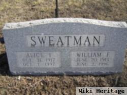 William F Sweatman