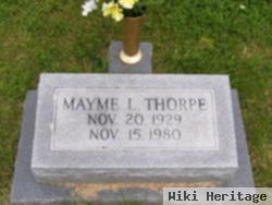 Mayme Lee Evans Thorpe