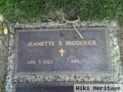 Jeanette S Broderick