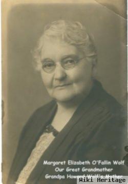 Margaret Elizabeth Fallin Wolf