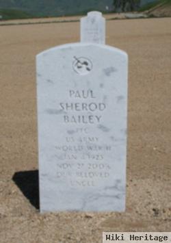 Paul Sherod Bailey