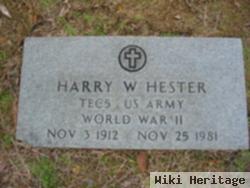 Harry W. Hester