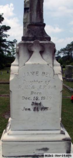 Eliza Jane "janie" Bell