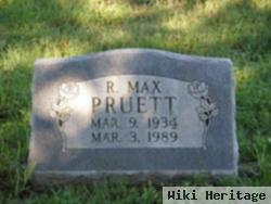 R Max Pruett