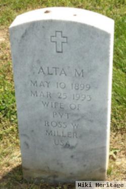 Alta M. Miller