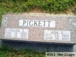 Frank E Pickett