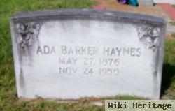 Ada Barker Haynes