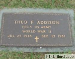 Theo Franklin Addison