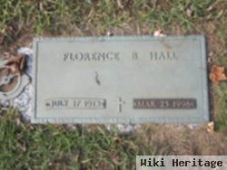 Florence B Hall