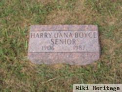 Harry Dana Boyce, Sr