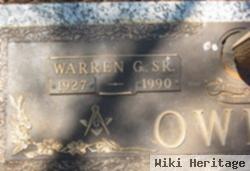 Warren G. Owens, Sr.