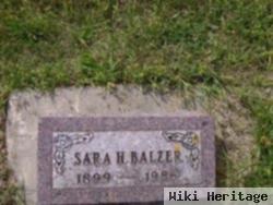 Sara H. Balzer