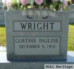 Gurthie Pauline Wright