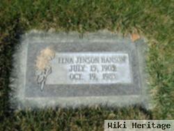 Elna Catherine Jenson Hanson