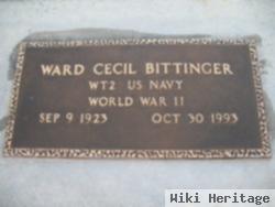 Ward Cecil Bittinger