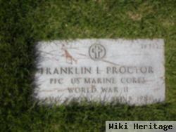 Franklin L Proctor