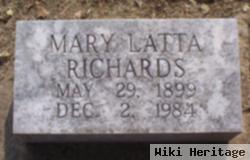 Mary Latta Richards