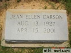 Jean Ellen Carson