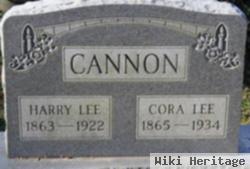Henry Lee "harry" Cannon, Sr