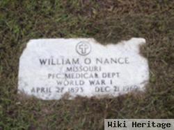 Pvt William Oliver Nance