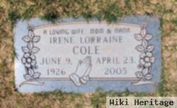 Irene Lorraine Capps Cole