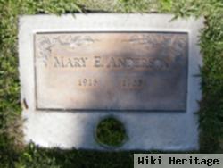 Mary E. Anderson